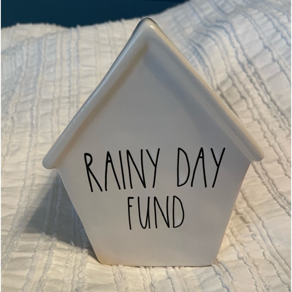 Rae Dunn Birdhouse Rainy Day